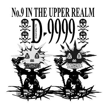 No.9 in the upper realm, D-9999 poster